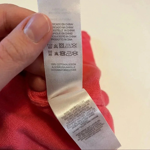 Made With Love Early Days Girls Pink Cardigan Sweater Size 6-9 Months Cotton - Picture 6 of 7